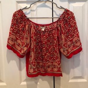 Red Blouse